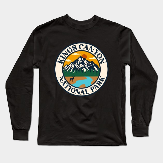 Kings canyon national park Long Sleeve T-Shirt by Tonibhardwaj